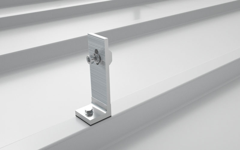 Metal roof mounting system