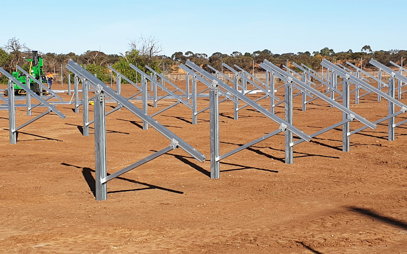 Pile Ground Mounting System For Sale