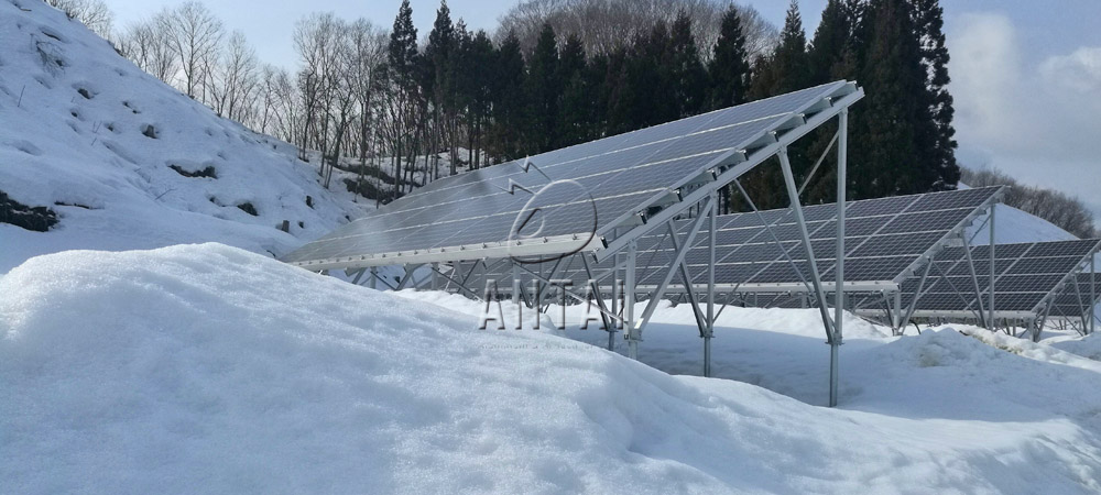 Solar panel ground mounting systems
