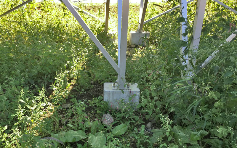 Aluminum Ground Mounting Structure