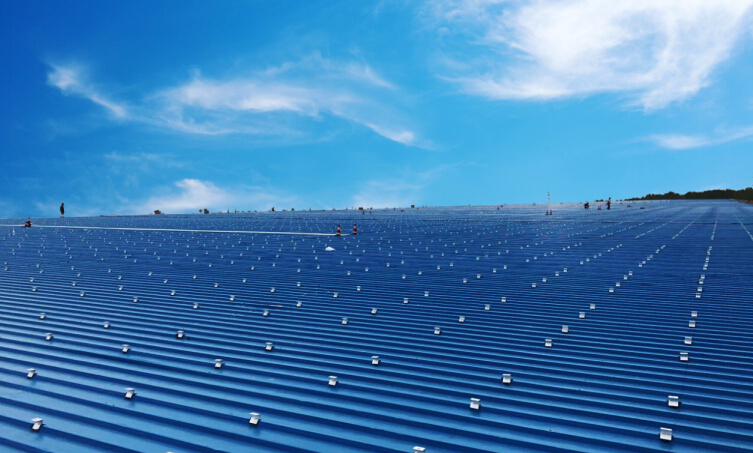 Antaisolar secured several big rooftop solar racking order in 2018