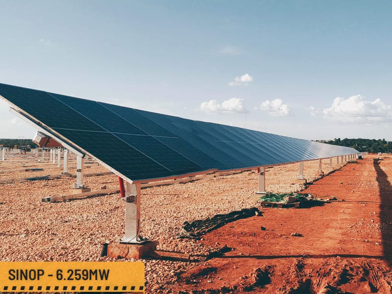 6.253MW-Solar tracker in Brazil 