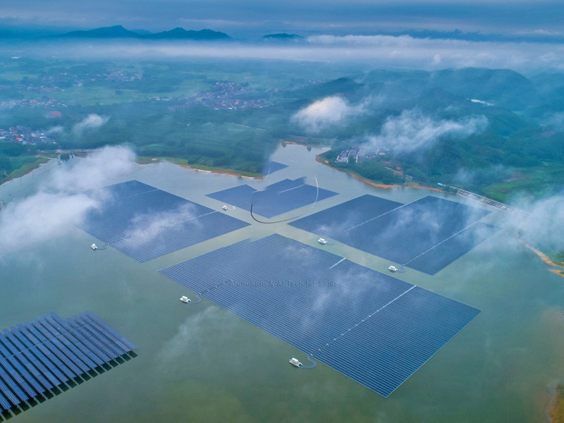 90MW- Floating PV mount 