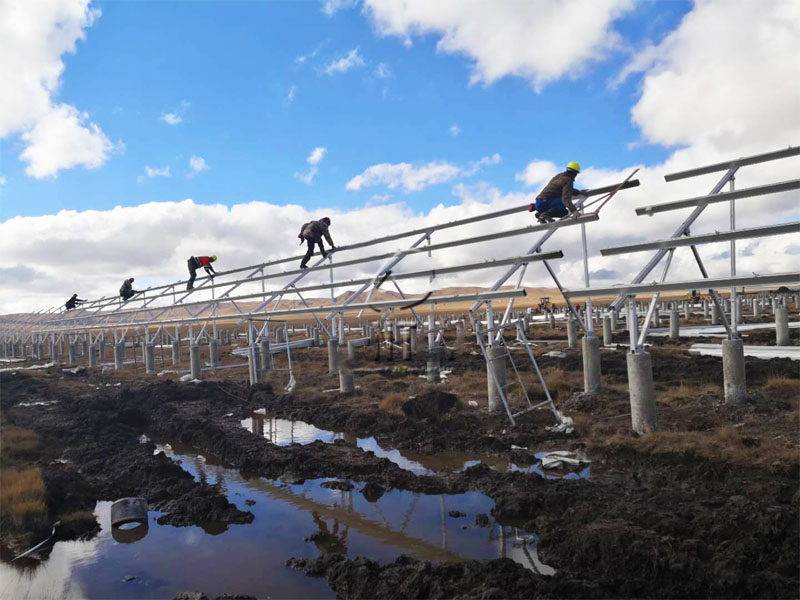 50MW-Aluminum ground mount 